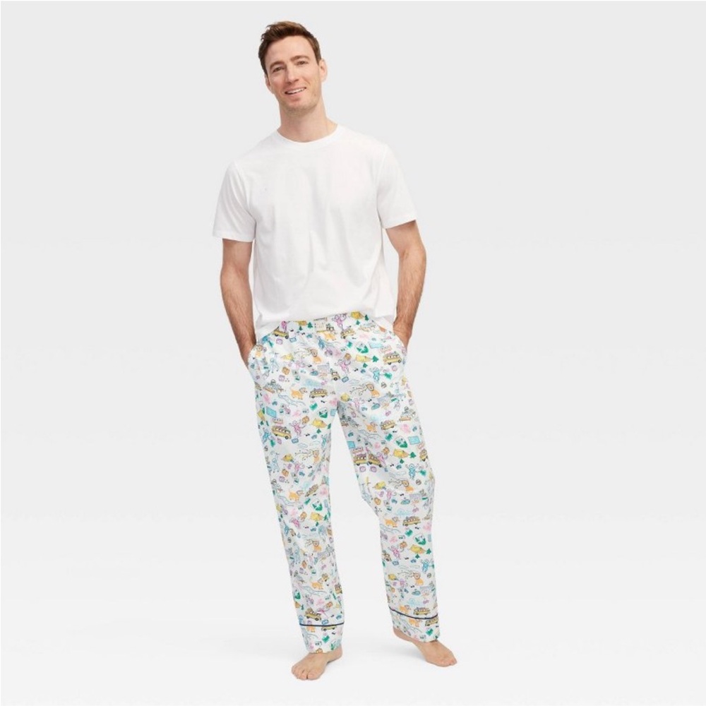 S, M, L, XL, XXL - Roller Rabbit x Target men’s roadtrip boxer pajama pants - Picture 2 of 4